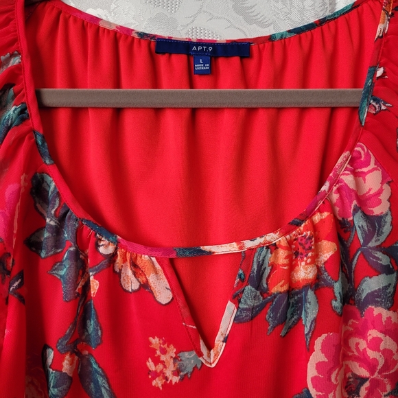 BUY 3, get 1 FREE (SEE DETAILS), APT9 Blouse, Top.  (308) - Picture 4 of 8